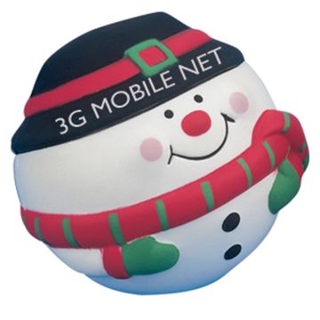 Antistress Publicitaire Bonhomme de neige