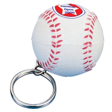 Anti stress à marquer Porte-clé balle de base-ball