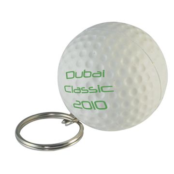 Anti stress à marquer Porte-clé balle de golf