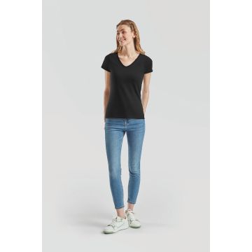 Tee shirt à personnaliser Femme Col V : Lady Fit Valueweight V Neck