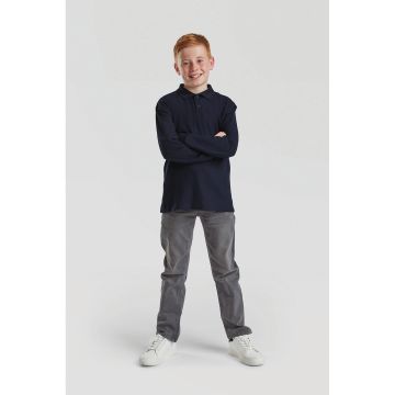 Polo à marquer enfant 65-35 manches longues