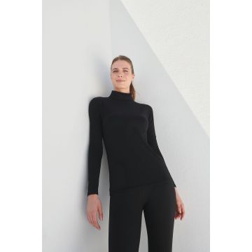 T-shirt à floquer Femme col roulé Feel Good