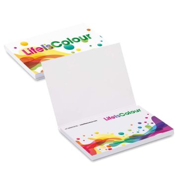 Notes adhésives couverture souple 100 x 72 mm / 50 feuilles