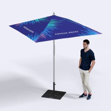Parasol de Terrasse carré 2 x 2 m personnalisable