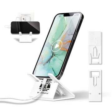 Support téléphone repliable extra-plat