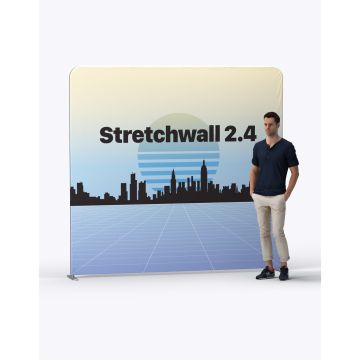 Stand photocall publicitaire 244 x 228 cm