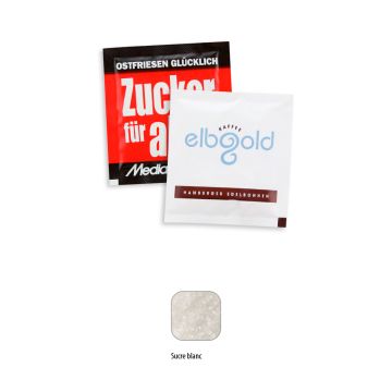Sachet de Sucre Quarto Publicitaire