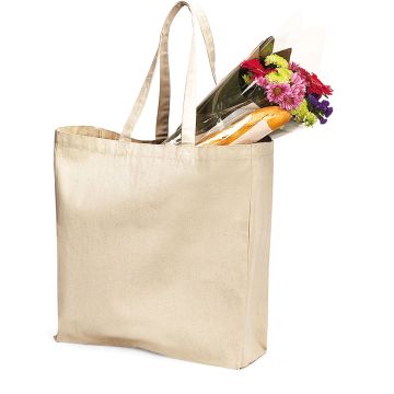 Canvas Shopper publicitaire 42 x 39 x 14 cm en 270gr/m²