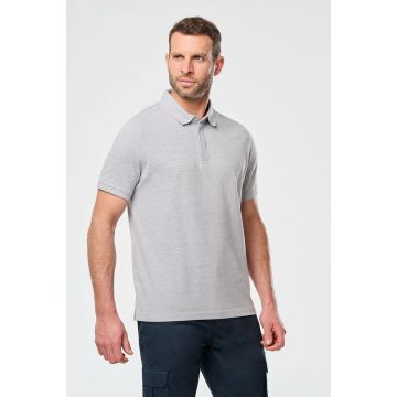Polo pour broderie Col Boutons Pression Manches Courtes Homme