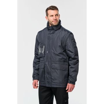 Parka à broder Workwear Manches Amovibles