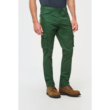 Pantalon d'entreprise à broder Multipoches Écoresponsable