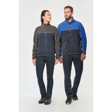 Veste Publicitaire Micropolaire Bicolore Écoresponsable Unisexe