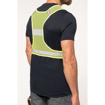 Gilet corporate en Filet Fluorescent
