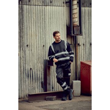 Sweat-shirt à marquer haute visibilité
