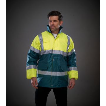 Veste Publicitaire à personnaliser Contrastante Haute Visibilité