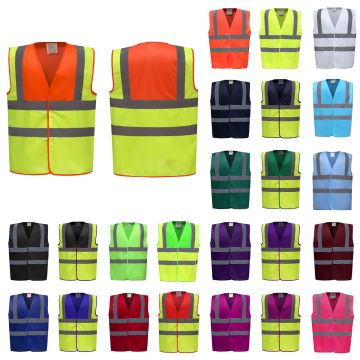 Gilet publicitaire haute visibilité 24 Coloris