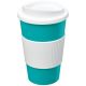Bleu Aqua / Blanc
