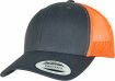 Charcoal / Neon Orange