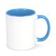 Blanc / Bleu Clair