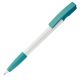 Blanc / Turquoise