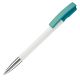 Blanc / Turquoise
