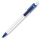 Blanc / Bleu Foncé