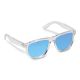 Transparent / Bleu