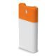 Blanc / Orange