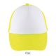 Blanc / Jaune Fluo