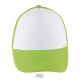Blanc / Vert Fluo