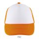 Blanc / Orange Fluo