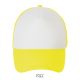 Blanc / Jaune Fluo