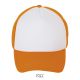 Blanc / Orange Fluo