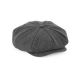 Charcoal Herringbone