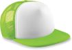 Lime Green / White