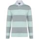 Light Grey / Ice Mint Stripes