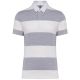 Oxford Grey / White Stripes