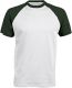 White / Forest Green