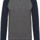 Grey Heather / Navy