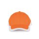 Orange / White