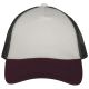 Ivory / Dark Cherry / Organic Khaki