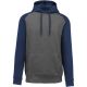 Grey Heather / Sporty Navy