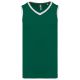 Dark Green / White