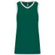 Dark Green / White