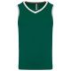 Dark Green / White