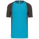 Light Turquoise / Dark Grey