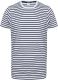 White / Oxford Navy