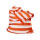 Blanc / Orange Mesh