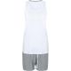 White / Heather Grey