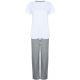 White / Heather Grey